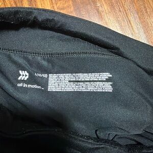 2 All in Motion Classic Black Activewear